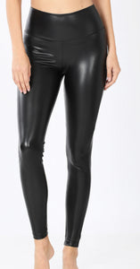 Faux Leather  Legging