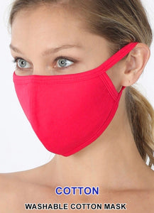 Washable Cotton Face Masks